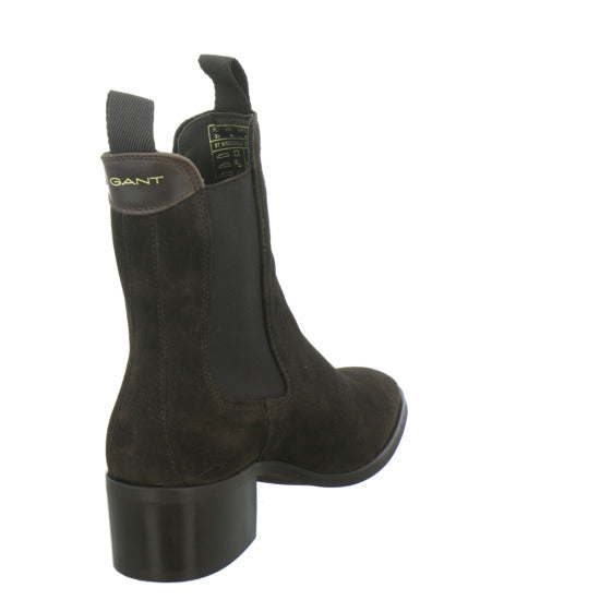 Gant St Broomly Stiefel ungefüttert Dunkelbraun - 360° Ansicht