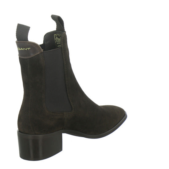 Gant St Broomly Stiefel ungefüttert Dunkelbraun - 360° Ansicht