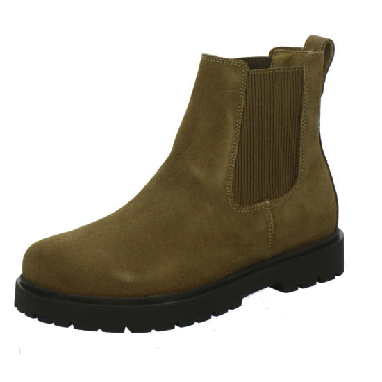 Birkenstock Stiefel Damen Highwood Slip On Mittelbraun