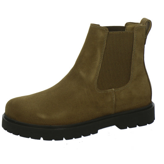 Birkenstock Stiefel Damen Highwood Slip On Mittelbraun