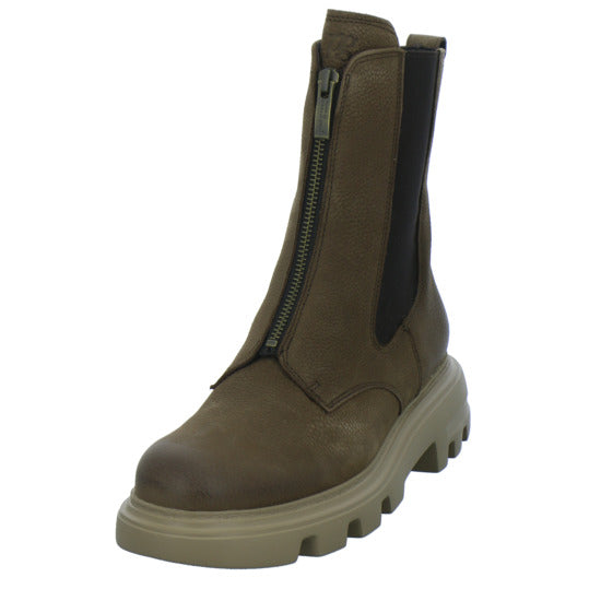 Paul Green Stiefel Damen Mittelbraun