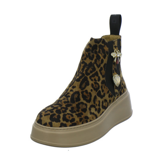GIO+ Stiefel ungefüttert Braun-kombi - 360° Ansicht