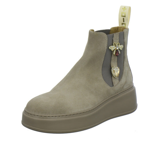 GIO+ Stiefel ungefüttert taupe - 360° Ansicht
