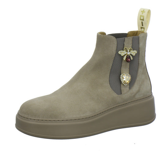 GIO+ Stiefel ungefüttert taupe - 360° Ansicht