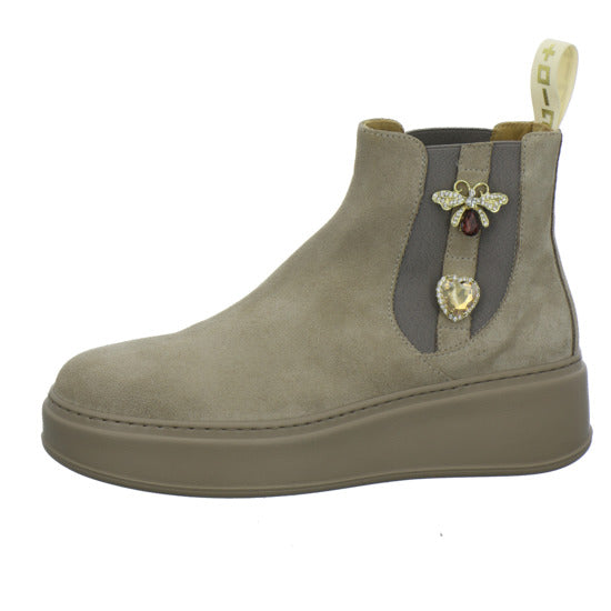 GIO+ Stiefel ungefüttert taupe - 360° Ansicht