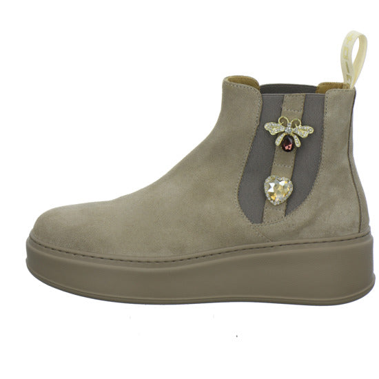 GIO+ Stiefel ungefüttert taupe - 360° Ansicht