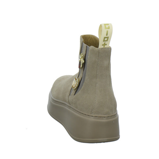 GIO+ Stiefel ungefüttert taupe - 360° Ansicht