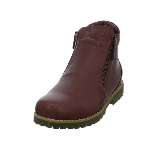 Andrea Conti Stiefel ungefüttert Bordeaux