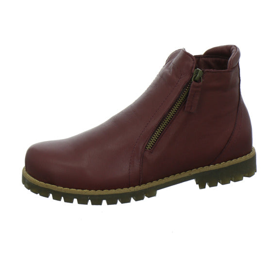 Andrea Conti Stiefel ungefüttert Bordeaux