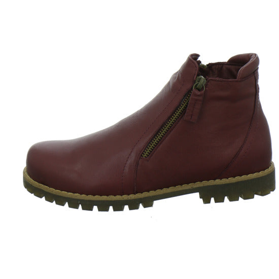 Andrea Conti Stiefel ungefüttert Bordeaux