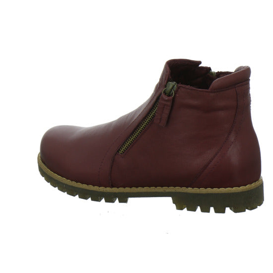 Andrea Conti Stiefel ungefüttert Bordeaux