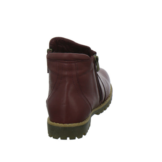 Andrea Conti Stiefel ungefüttert Bordeaux