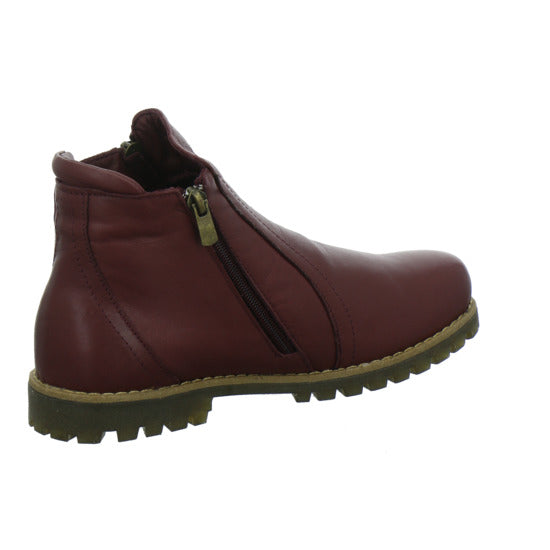 Andrea Conti Stiefel ungefüttert Bordeaux