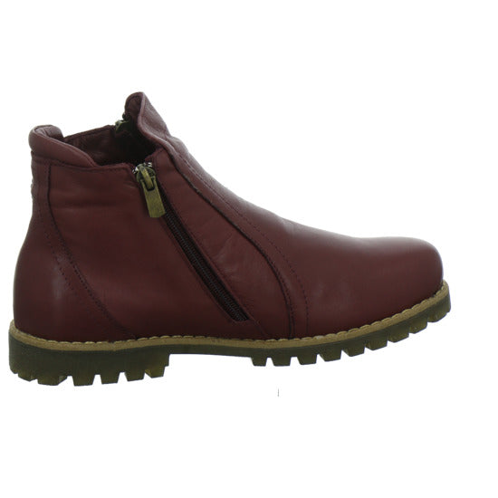 Andrea Conti Stiefel ungefüttert Bordeaux