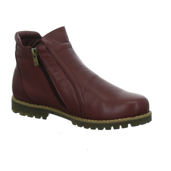 Andrea Conti Stiefel ungefüttert Bordeaux