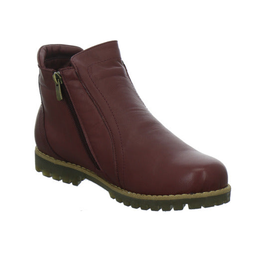 Andrea Conti Stiefel ungefüttert Bordeaux