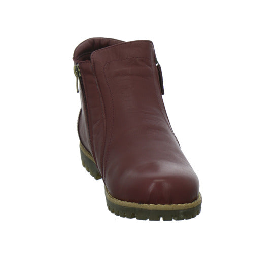 Andrea Conti Stiefel ungefüttert Bordeaux