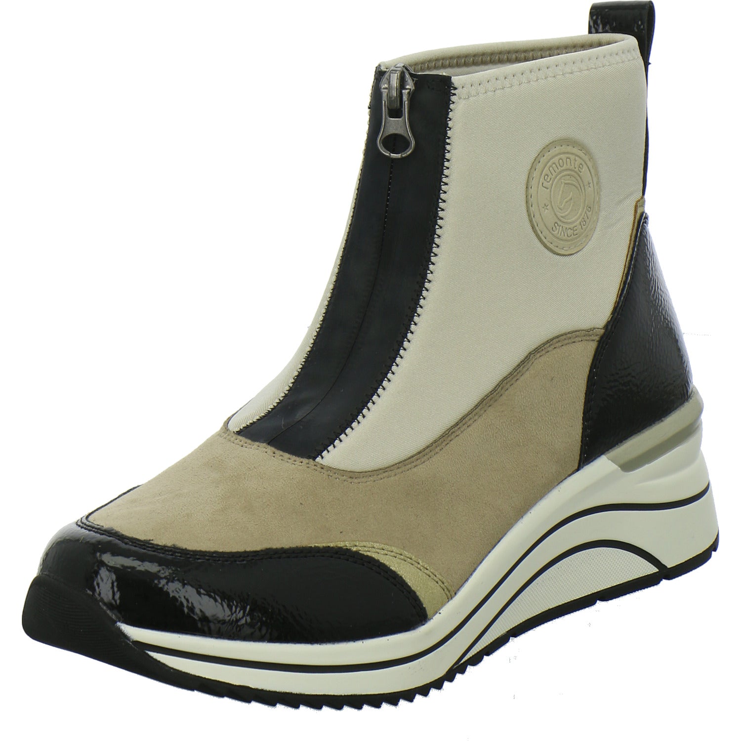 Remonte Stiefel Damen Beige-kombi