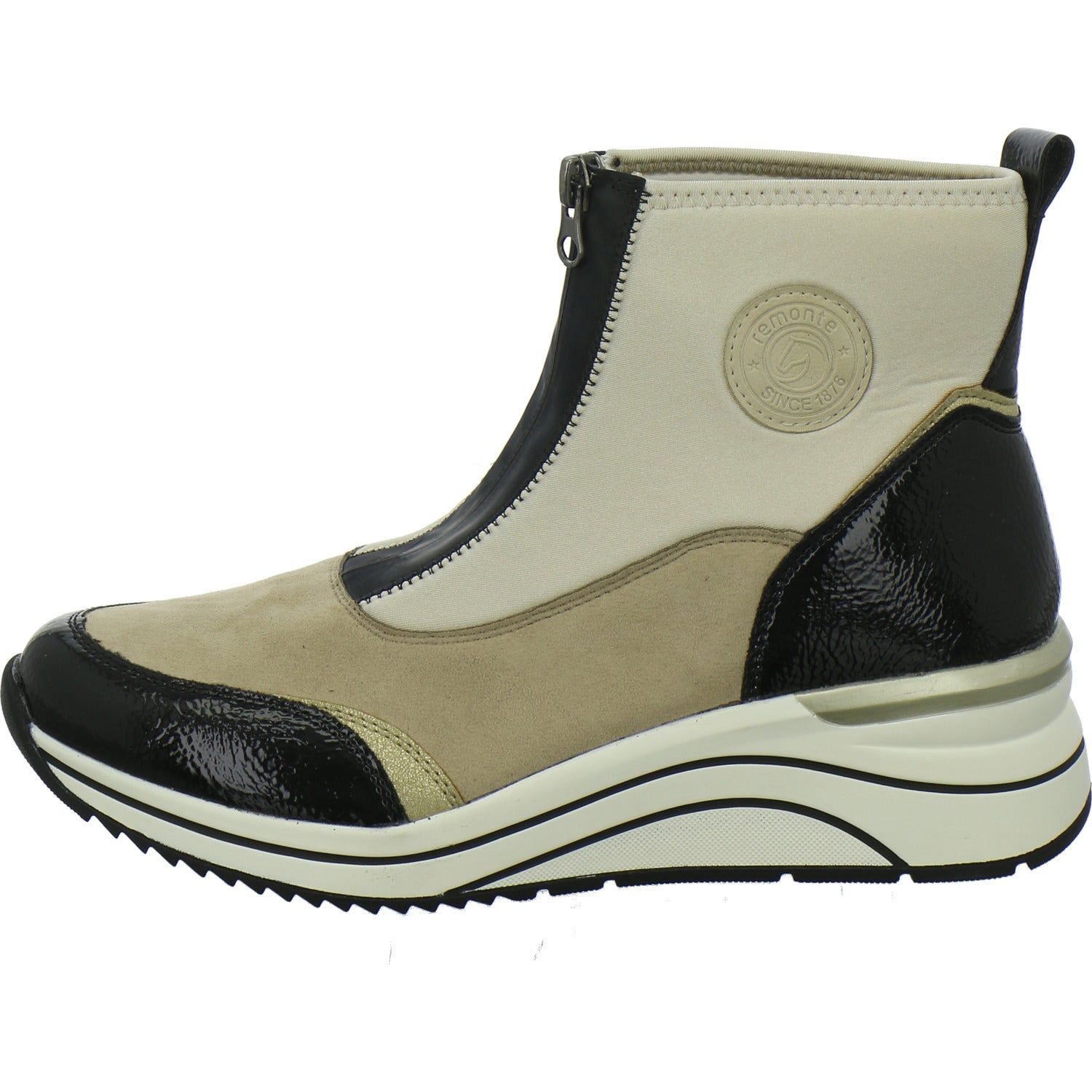 Remonte Stiefel Damen Beige-kombi