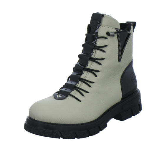 Rieker Stiefel Damen Beige-kombi