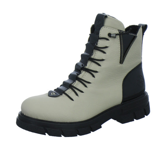 Rieker Stiefel Damen Beige-kombi