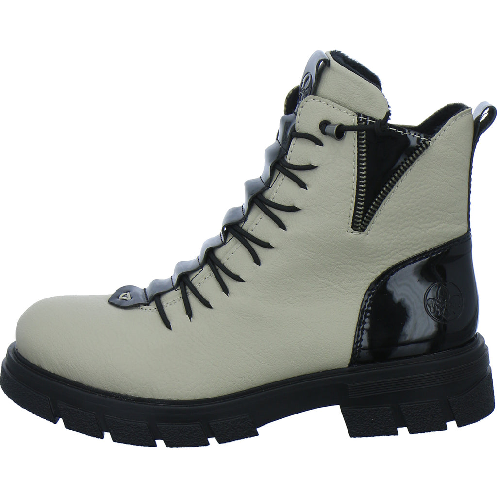 Rieker Stiefel Damen Beige-kombi