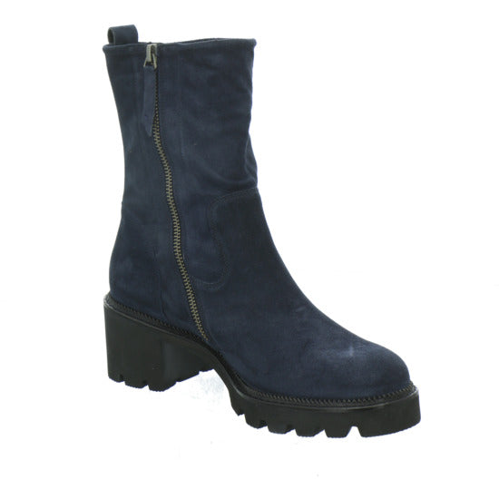Paul Green Stiefel ungefüttert Dunkelblau