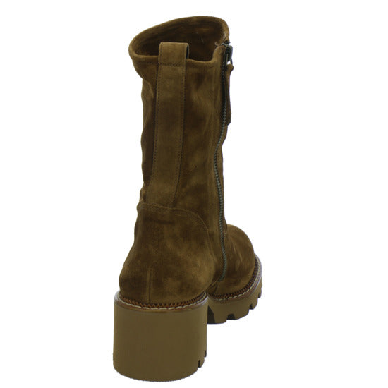 Paul Green Stiefel ungefüttert Mittelbraun - 360° Ansicht