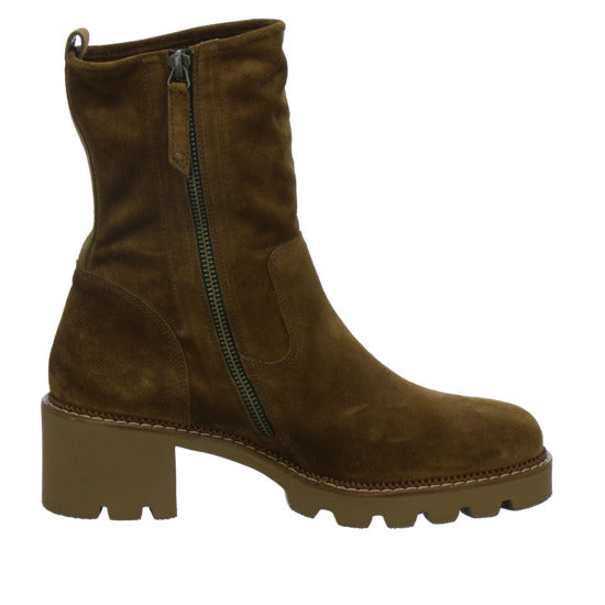 Paul Green Stiefel ungefüttert Mittelbraun - 360° Ansicht