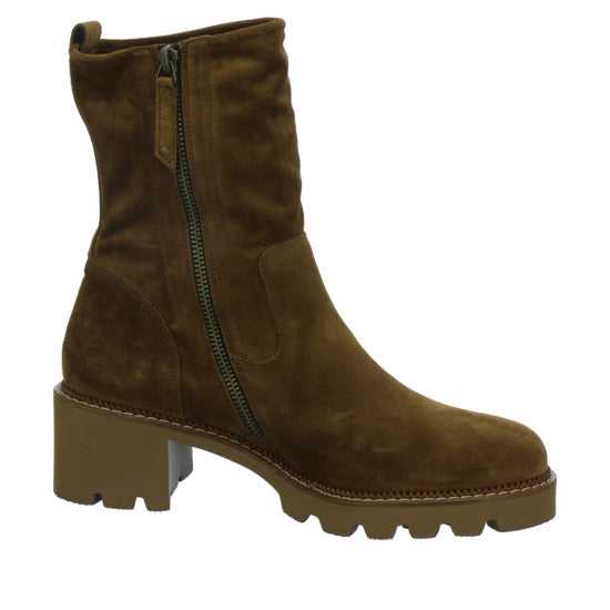 Paul Green Stiefel ungefüttert Mittelbraun - 360° Ansicht