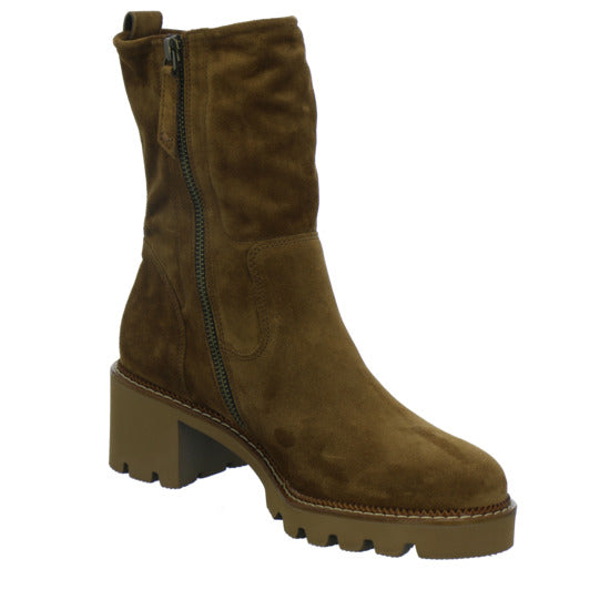 Paul Green Stiefel ungefüttert Mittelbraun - 360° Ansicht