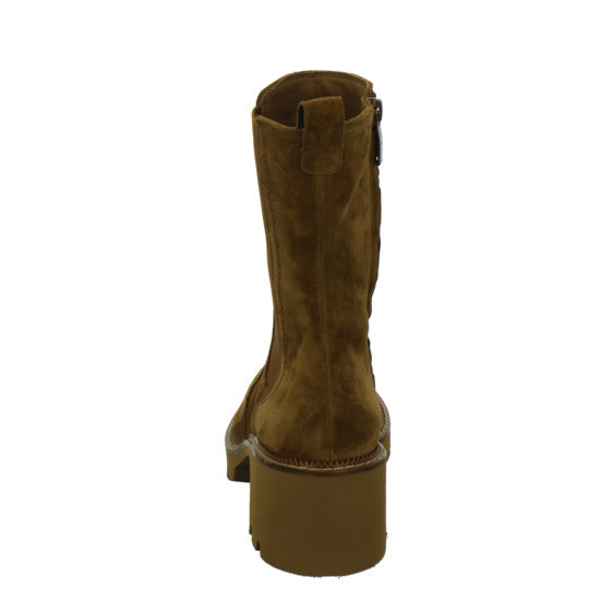 Paul Green Stiefel ungefüttert Mittelbraun
