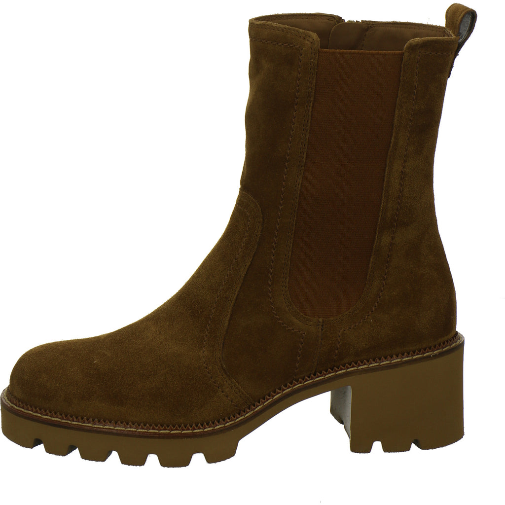 Paul Green Stiefel ungefüttert Mittelbraun