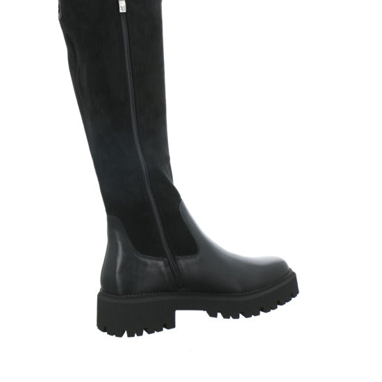 Caprice 4x201 Stiefel ungefüttert Schwarz - 360° Ansicht