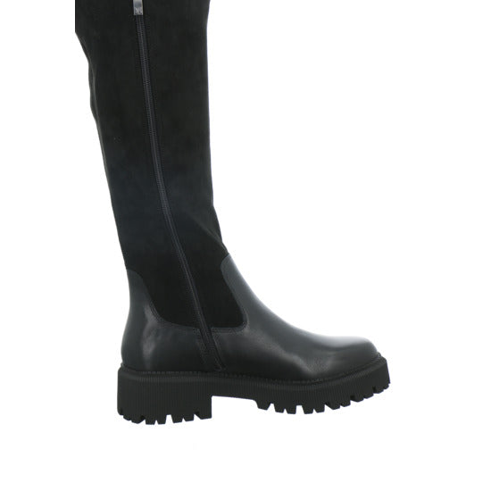 Caprice 4x201 Stiefel ungefüttert Schwarz - 360° Ansicht