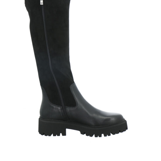 Caprice 4x201 Stiefel ungefüttert Schwarz - 360° Ansicht