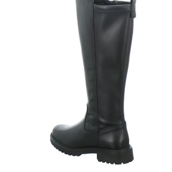 Tamaris Stiefel ungefüttert Schwarz - 360° Ansicht