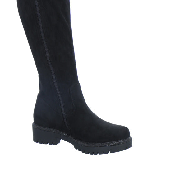 La Strada Stiefel Damen Schwarz
