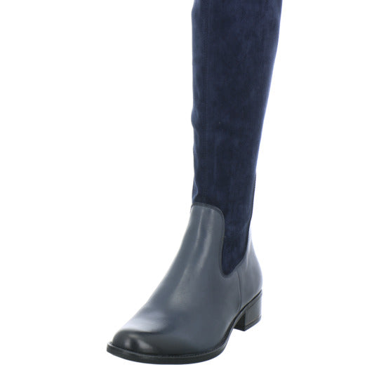 Caprice 211+3x209 Stiefel ungefüttert Dunkelblau - 360° Ansicht