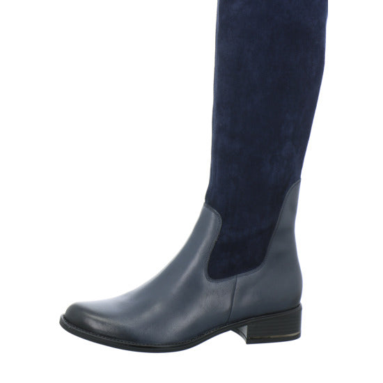 Caprice 211+3x209 Stiefel ungefüttert Dunkelblau - 360° Ansicht