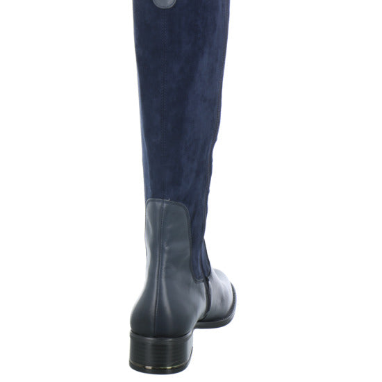 Caprice 211+3x209 Stiefel ungefüttert Dunkelblau - 360° Ansicht