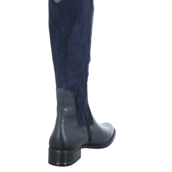 Caprice 211+3x209 Stiefel ungefüttert Dunkelblau - 360° Ansicht
