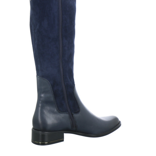 Caprice 211+3x209 Stiefel ungefüttert Dunkelblau - 360° Ansicht
