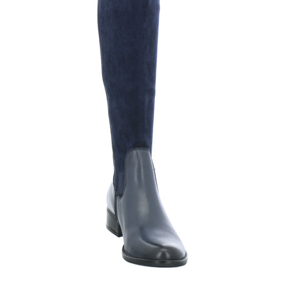 Caprice 211+3x209 Stiefel ungefüttert Dunkelblau - 360° Ansicht
