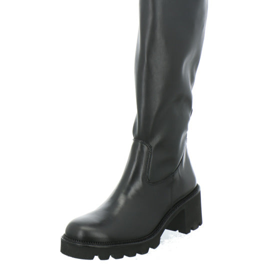 Paul Green Stiefel ungefüttert Schwarz