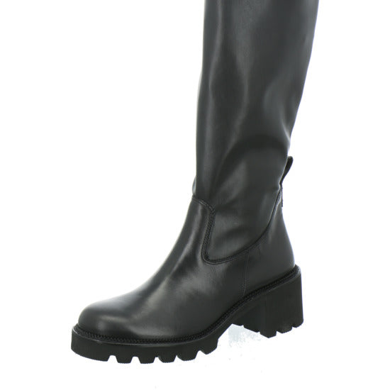 Paul Green Stiefel ungefüttert Schwarz