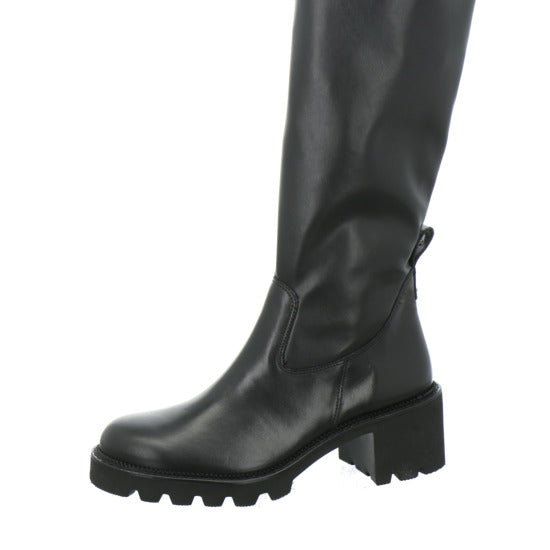 Paul Green Stiefel ungefüttert Schwarz