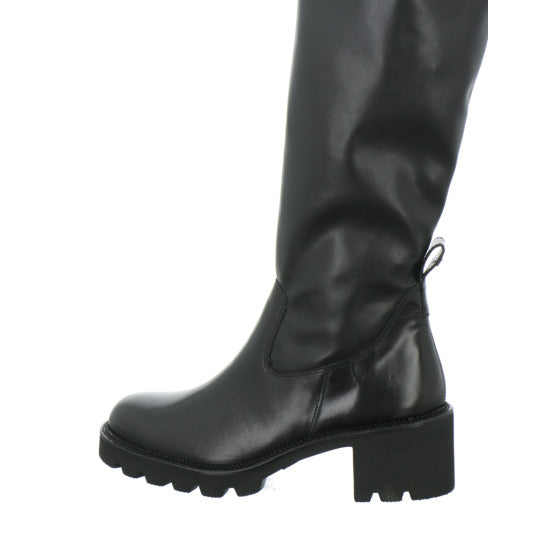 Paul Green Stiefel ungefüttert Schwarz