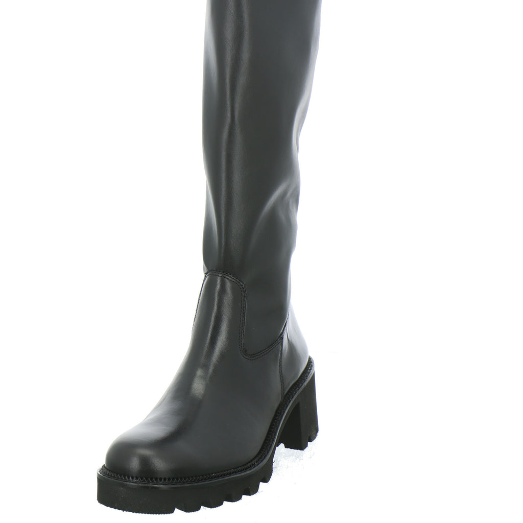 Paul Green Stiefel ungefüttert Schwarz