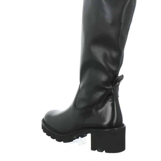 Paul Green Stiefel ungefüttert Schwarz